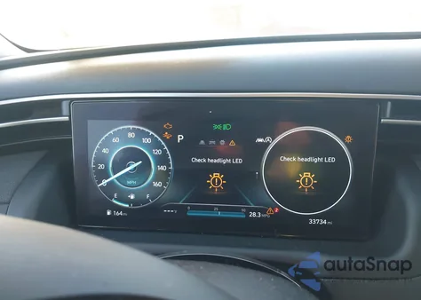 2022 Hyundai Tucson Sel z USA, uszkodzony, nr VIN 5NMJFCAE4NH096706